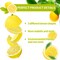 30 PCS Fake Lemons - 3 Sizes of Artificial Simulation Lemons, Realistic Lifelike Faux Lemons Slices Blocks for Tiered Tray Kitchen Table Fake Fruit Birthday Wedding Party Decoration